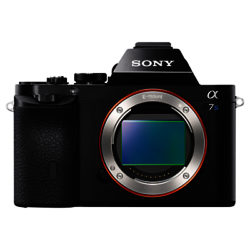 Sony Alpha ILCE-7S Compact System Camera, HD 1080p, 12.2MP, Wi-Fi, NFC, OLED EVF, 3” Screen, Body Only